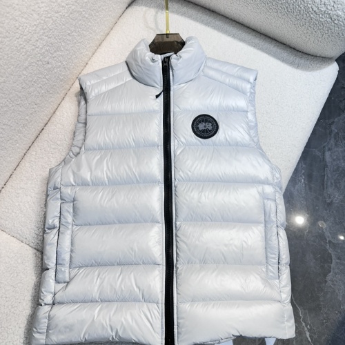 Canada Goose Down Vest Sleeveless For Men #1251316 $118.00 USD, Wholesale Replica Canada Goose Down Vest