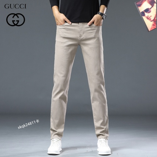 Replica Gucci Jeans For Men #1251317 $42.00 USD for Wholesale