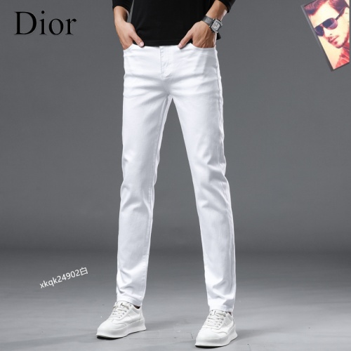 Replica Christian Dior Jeans For Men #1251320 $42.00 USD for Wholesale