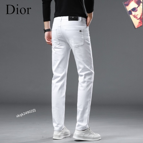 Replica Christian Dior Jeans For Men #1251320 $42.00 USD for Wholesale