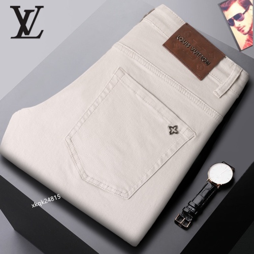 Louis Vuitton LV Jeans For Men #1251321 $42.00 USD, Wholesale Replica Louis Vuitton LV Jeans