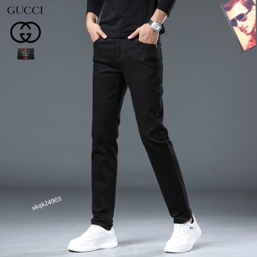 Replica Gucci Jeans For Men #1251326 $42.00 USD for Wholesale