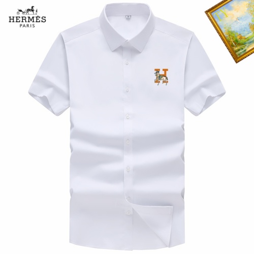 Hermes Shirts Short Sleeved For Unisex #1251333 $38.00 USD, Wholesale Replica Hermes Shirts