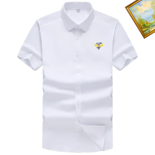 Fendi Shirts Short Sleeved For Unisex #1251363 $38.00 USD, Wholesale Replica Fendi Shirts