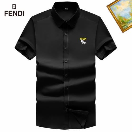 Fendi Shirts Short Sleeved For Unisex #1251374 $38.00 USD, Wholesale Replica Fendi Shirts