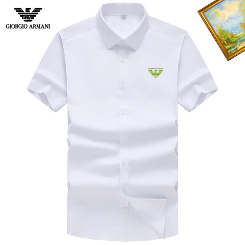 Armani Shirts Short Sleeved For Unisex #1251375 $38.00 USD, Wholesale Replica Armani Shirts