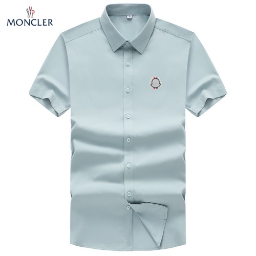 Moncler Shirts Short Sleeved For Unisex #1251403 $38.00 USD, Wholesale Replica Moncler Shirts