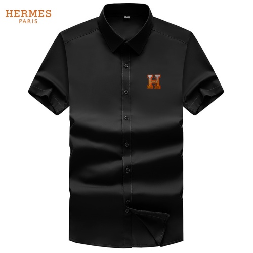 Hermes Shirts Short Sleeved For Unisex #1251407 $38.00 USD, Wholesale Replica Hermes Shirts