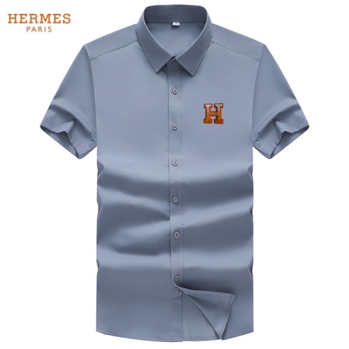 Hermes Shirts Short Sleeved For Unisex #1251410 $38.00 USD, Wholesale Replica Hermes Shirts