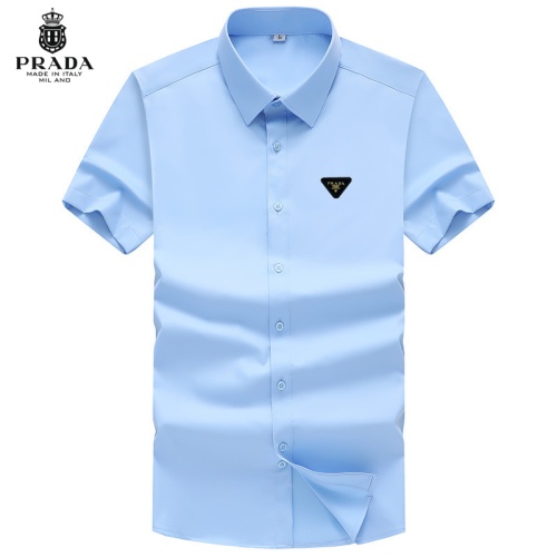 Prada Shirts Short Sleeved For Unisex #1251414 $38.00 USD, Wholesale Replica Prada Shirts