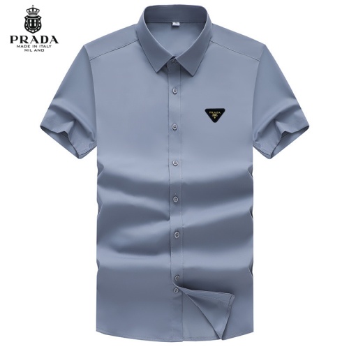 Prada Shirts Short Sleeved For Unisex #1251415 $38.00 USD, Wholesale Replica Prada Shirts