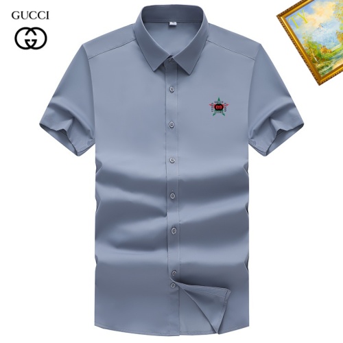 Gucci Shirts Short Sleeved For Unisex #1251425 $38.00 USD, Wholesale Replica Gucci Shirts