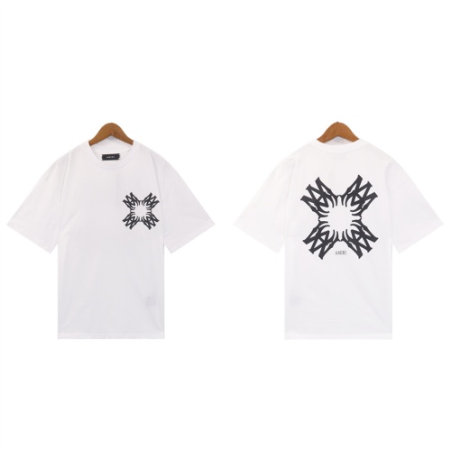 Amiri T-Shirts Short Sleeved For Unisex #1251457 $32.00 USD, Wholesale Replica Amiri T-Shirts