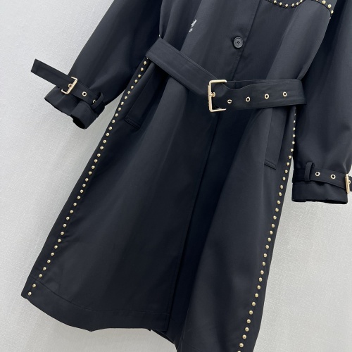 Replica Christian Dior Coat Long Sleeved For Women #1251481 $140.00 USD for Wholesale