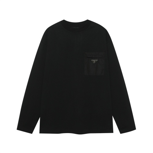 Prada T-Shirts Long Sleeved For Unisex #1251484 $56.00 USD, Wholesale Replica Prada T-Shirts