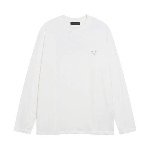 Prada T-Shirts Long Sleeved For Unisex #1251485 $56.00 USD, Wholesale Replica Prada T-Shirts