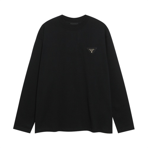 Prada T-Shirts Long Sleeved For Unisex #1251486 $56.00 USD, Wholesale Replica Prada T-Shirts