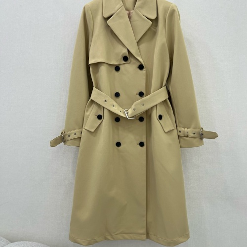 Christian Dior Coat Long Sleeved For Women #1251487 $170.00 USD, Wholesale Replica Christian Dior Coat