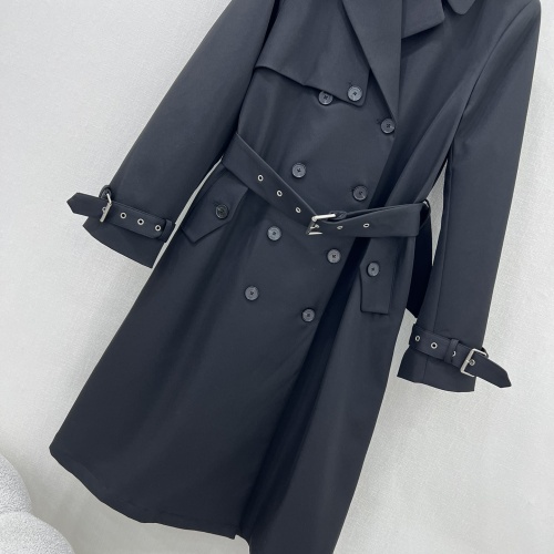 Replica Christian Dior Coat Long Sleeved For Women #1251490 $170.00 USD for Wholesale