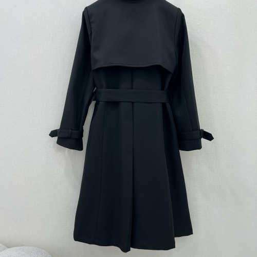 Replica Christian Dior Coat Long Sleeved For Women #1251490 $170.00 USD for Wholesale