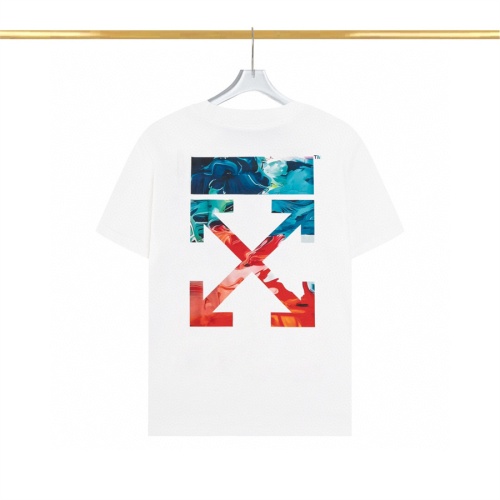 Off-White T-Shirts Short Sleeved For Men #1251498 $34.00 USD, Wholesale Replica Off-White T-Shirts