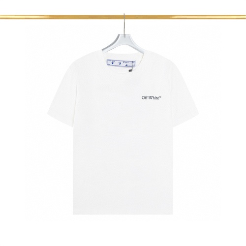 Replica Off-White T-Shirts Short Sleeved For Men #1251498 $34.00 USD for Wholesale