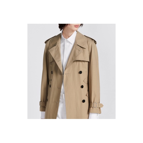 Replica Christian Dior Coat Long Sleeved For Women #1251499 $192.00 USD for Wholesale