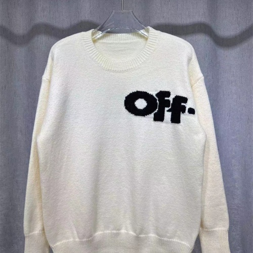 Off-White Sweaters Long Sleeved For Unisex #1251515 $52.00 USD, Wholesale Replica Off-White Sweaters