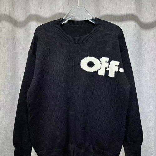 Off-White Sweaters Long Sleeved For Unisex #1251516 $52.00 USD, Wholesale Replica Off-White Sweaters