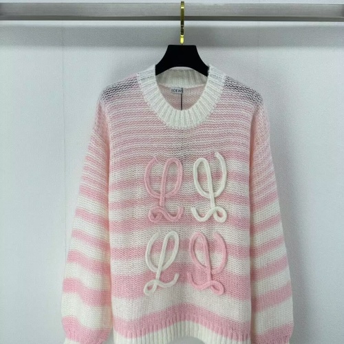 LOEWE Sweaters Long Sleeved For Women #1251534 $98.00 USD, Wholesale Replica LOEWE Sweaters