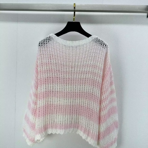 Replica LOEWE Sweaters Long Sleeved For Women #1251536 $98.00 USD for Wholesale