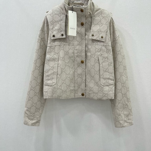 Gucci Jackets Long Sleeved For Women #1251554 $118.00 USD, Wholesale Replica Gucci Jackets