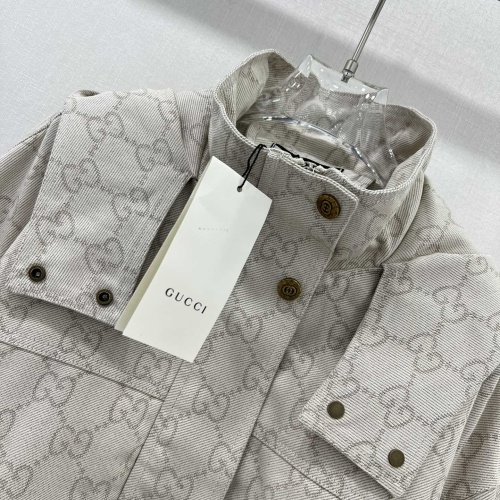 Replica Gucci Jackets Long Sleeved For Women #1251554 $118.00 USD for Wholesale