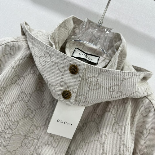 Replica Gucci Jackets Long Sleeved For Women #1251554 $118.00 USD for Wholesale