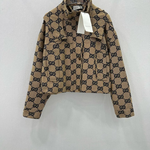 Gucci Jackets Long Sleeved For Women #1251556 $118.00 USD, Wholesale Replica Gucci Jackets