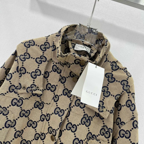 Replica Gucci Jackets Long Sleeved For Women #1251556 $118.00 USD for Wholesale