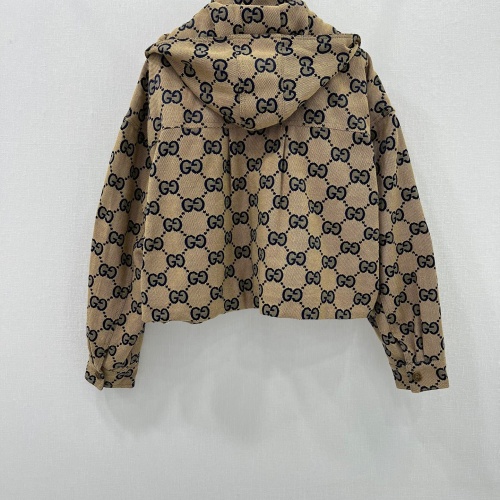 Replica Gucci Jackets Long Sleeved For Women #1251556 $118.00 USD for Wholesale