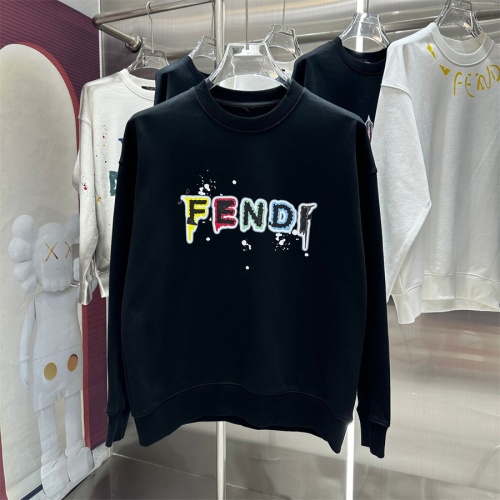 Fendi Hoodies Long Sleeved For Unisex #1251589 $60.00 USD, Wholesale Replica Fendi Hoodies