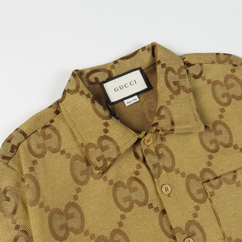 Replica Gucci Shirts Long Sleeved For Unisex #1251610 $56.00 USD for Wholesale