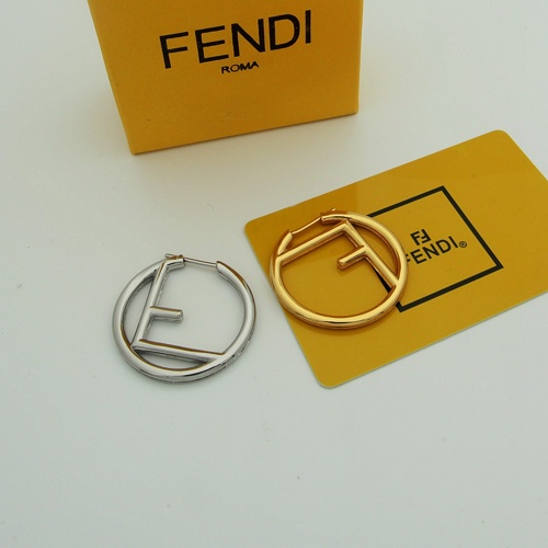 Fendi Earrings For Women #1251616 $32.00 USD, Wholesale Replica Fendi Earrings