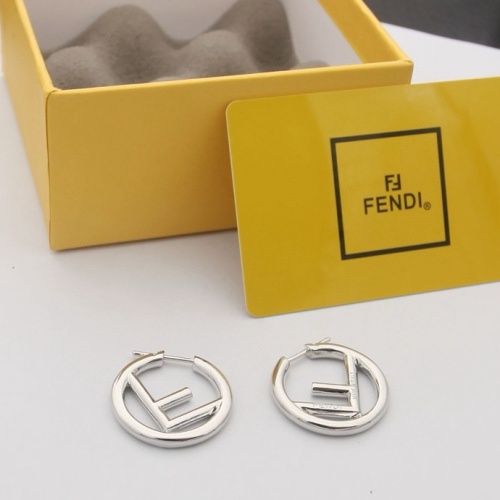 Fendi Earrings For Women #1251620 $29.00 USD, Wholesale Replica Fendi Earrings