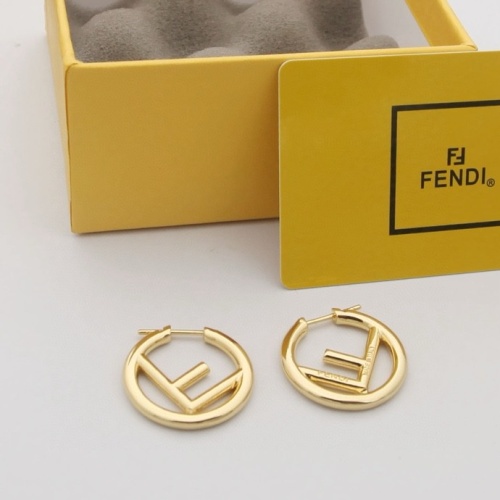 Fendi Earrings For Women #1251622 $29.00 USD, Wholesale Replica Fendi Earrings