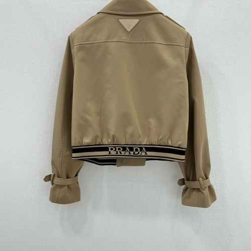 Replica Prada Jackets Long Sleeved For Women #1251631 $122.00 USD for Wholesale