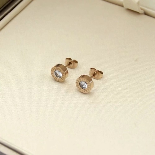 Bvlgari Earrings For Women #1251643 $25.00 USD, Wholesale Replica Bvlgari Earrings