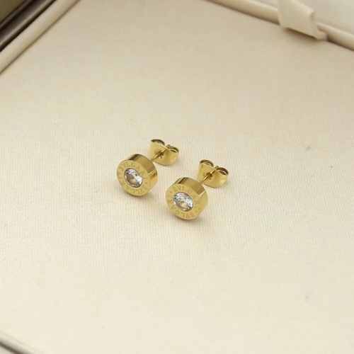 Bvlgari Earrings For Women #1251644 $25.00 USD, Wholesale Replica Bvlgari Earrings