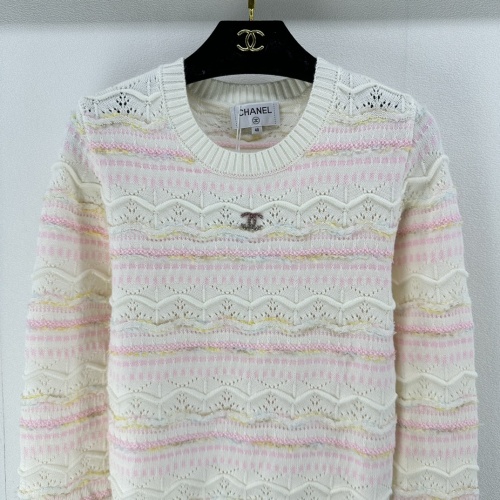 Replica Chanel Sweaters Long Sleeved For Women #1251659 $100.00 USD for Wholesale