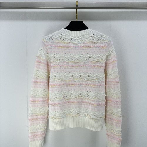 Replica Chanel Sweaters Long Sleeved For Women #1251660 $105.00 USD for Wholesale