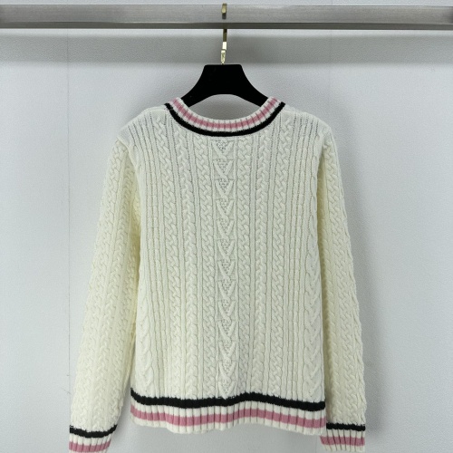 Replica Chanel Sweaters Long Sleeved For Women #1251665 $102.00 USD for Wholesale