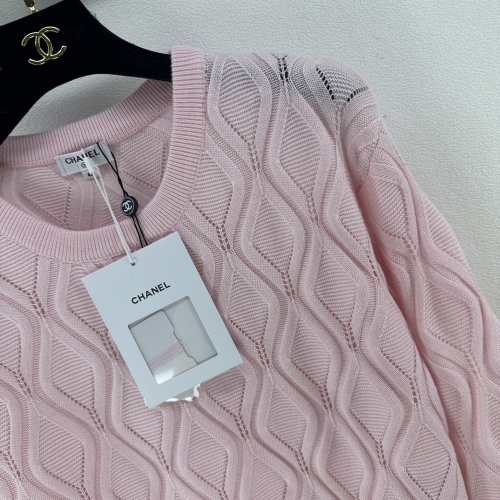 Replica Chanel Sweaters Long Sleeved For Women #1251668 $80.00 USD for Wholesale