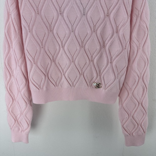 Replica Chanel Sweaters Long Sleeved For Women #1251668 $80.00 USD for Wholesale